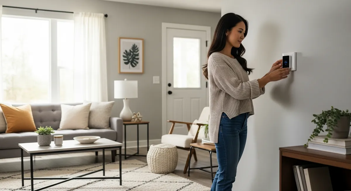 HVAC company website homepage example