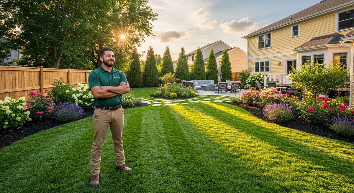 Landscaping business website example